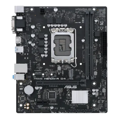 ASUS PRIME H610M-R D4 Micro-ATX Motherboard — DDR4, LGA1700