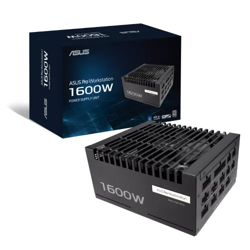 ASUS Pro WS Full Modular Power Supply — 1600W, Platinum, ATX 3.1 & PCIe 5.1