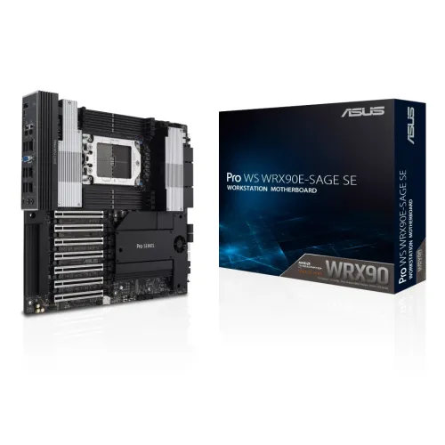ASUS Pro WS WRX90E-SAGE SE AMD EEB Workstation Motherboard — sTR5