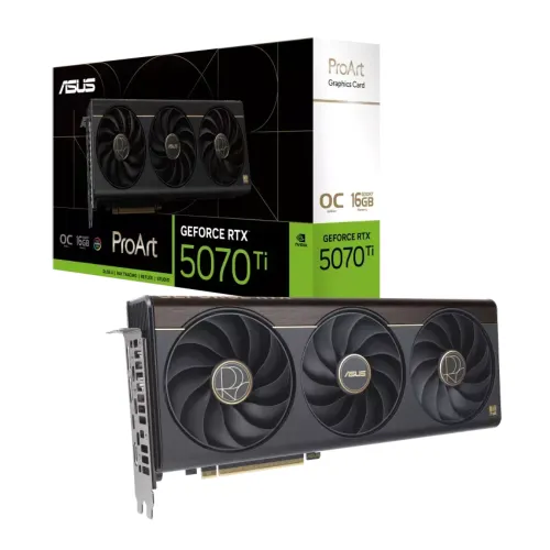 Asus ProArt GeForce RTX 5070 Ti OC Edition Graphics Card — 16GB GDDR7