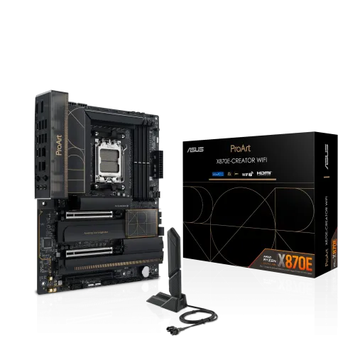 ASUS ProArt X870E-CREATOR WiFi Motherboard — AM5, DDR5, ATX
