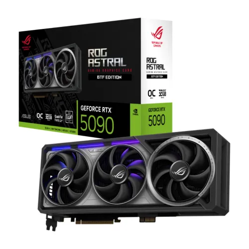 ASUS ROG Astral BTF OC Edition GeForce RTX 5090 Graphics Card — 32GB GDDR7
