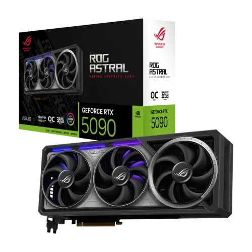 ASUS ROG Astral GeForce RTX 5090 Graphics Card — 32GB GDDR7, OC Edition