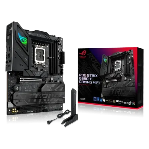 Asus ROG STRIX B860-F GAMING WIFI Motherboard — LGA 1851, ATX
