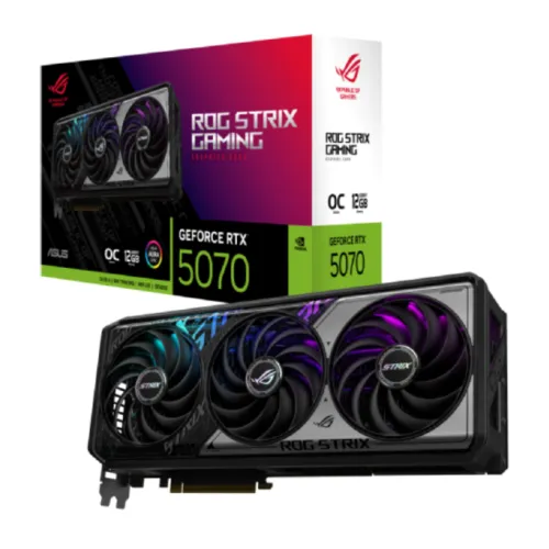 ASUS ROG Strix GeForce RTX 5070 OC Edition Graphics Card — 12GB GDDR7