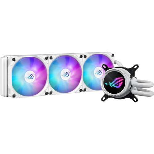 Asus ROG STRIX LC III 360 All-in-One Liquid CPU Cooler — ARGB, White
