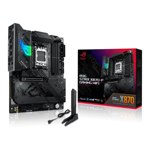 Asus ROG STRIX X870-F GAMING WIFI AMD AM5 ATX Motherboard — DDR5
