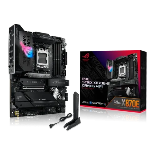 Asus ROG STRIX X870E-E GAMING WIFI ATX Motherboard — DDR5, AMD AM5