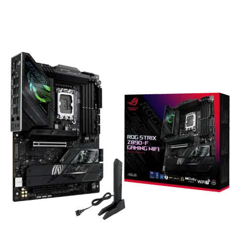 ASUS ROG Strix Z890-F Gaming WiFi ATX Motherboard — LGA 1851, DDR5
