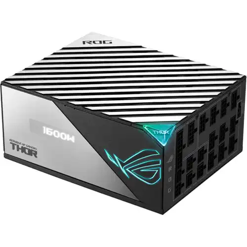 ASUS ROG THOR 1600T Power Supply — 1600W, 80 Plus Titanium, Full Modular