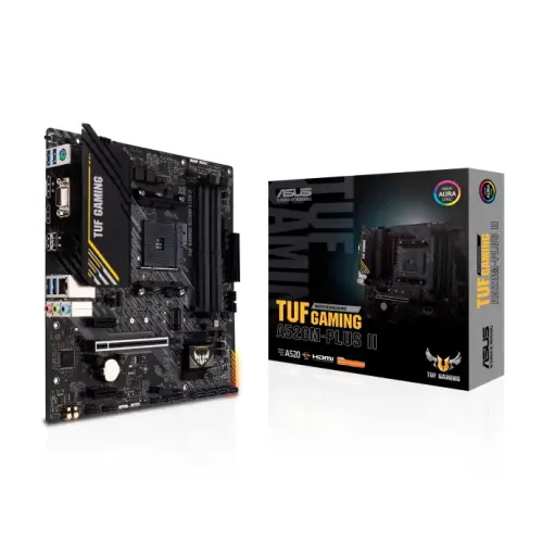 Asus TUF GAMING A520M-PLUS II Micro-ATX Motherboard — AMD AM4