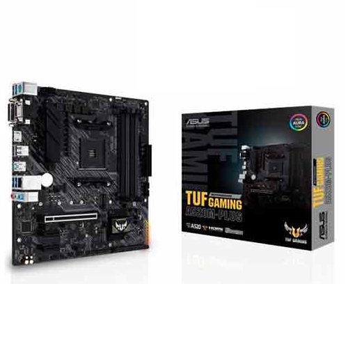 Asus TUF Gaming A520M-Plus Motherboard — Micro ATX, AM4