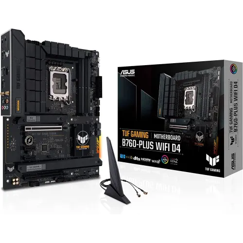 Asus TUF GAMING B760-PLUS WIFI D4 Motherboard — ATX