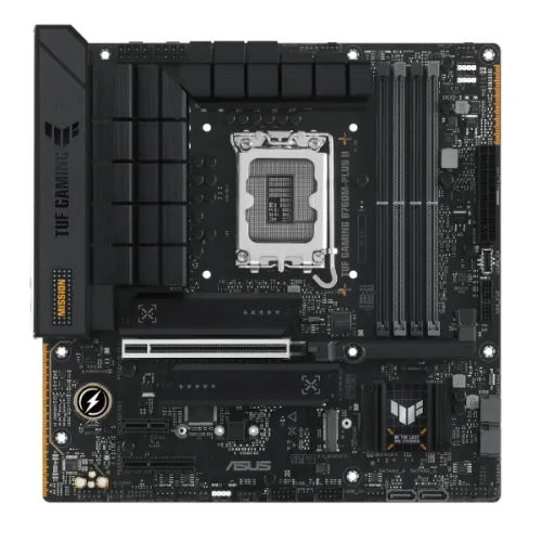ASUS TUF GAMING B760M-PLUS II Motherboard — LGA1700, Micro-ATX