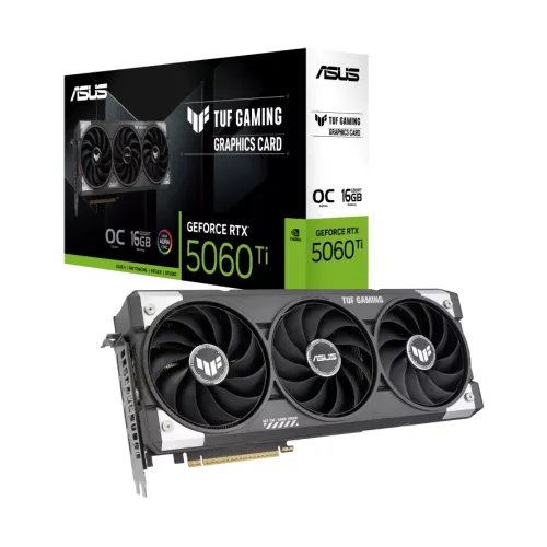 ASUS TUF Gaming GeForce RTX 5060 Ti OC Edition Graphics Card — 16GB GDDR7