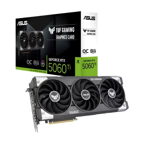 ASUS TUF Gaming GeForce RTX 5060 Ti OC Edition Graphics Card — 8GB GDDR7