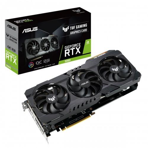 ASUS TUF Gaming GeForce RTX 3060 OC Edition Graphics Card — 12GB GDDR6