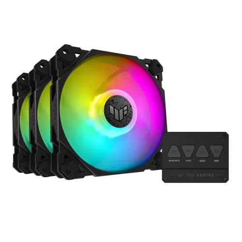 ASUS TUF Gaming TF120 ARGB Triple Fan Kit — with ARGB Controller