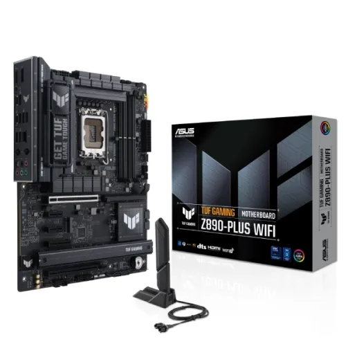 ASUS TUF GAMING Z890-PLUS WIFI Motherboard — LGA1851, ATX