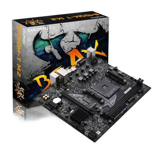 Colorful BATTLE-AX B450M-T M.2 V14 Motherboard — AM4, mATX