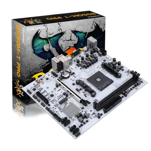 Colorful BATTLE-AX B550M-T PRO V14 Micro-ATX Motherboard — AM4