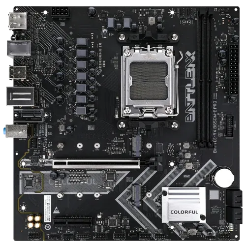 Colorful BATTLE-AX B650M-E PRO V14 Motherboard — AM5 Micro-ATX