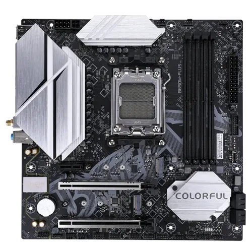 Colorful BATTLE-AX B650M-PLUS WIFI V15 Motherboard — AM5, Micro-ATX
