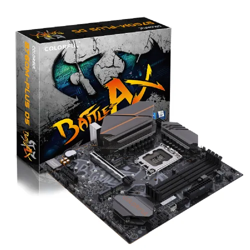 Colorful BATTLE-AX B760M-PLUS D5 V20 Motherboard — mATX