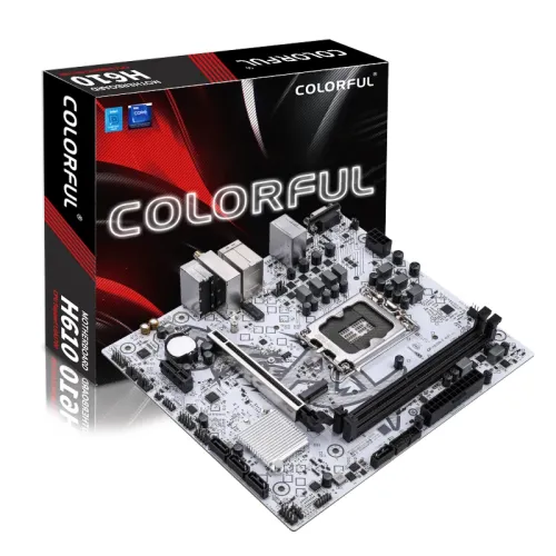 Colorful BATTLE-AX H610M-E WIFI V20 Motherboard — mATX