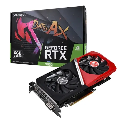 Colorful GeForce RTX 3050 NB Duo Graphics Card — 6GB-V GDDR6