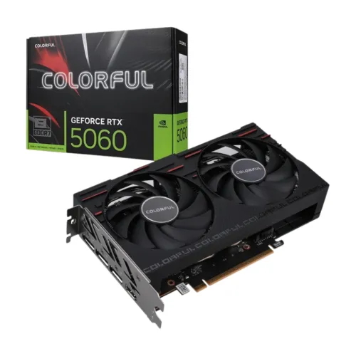 Colorful GeForce RTX 5060 Gaming DUO-V Graphics Card — 8GB, GDDR7