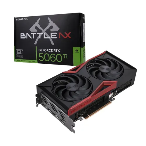 Colorful GeForce RTX 5060 Ti Battle AX DUO Graphics Card — 8GB-V GDDR7