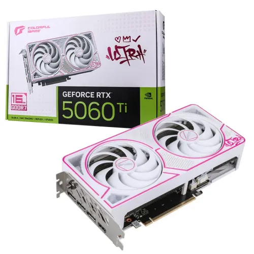 Colorful iGame GeForce RTX 5060 Ti Ultra W DUO OC Graphics Card — 16GB-V GDDR7