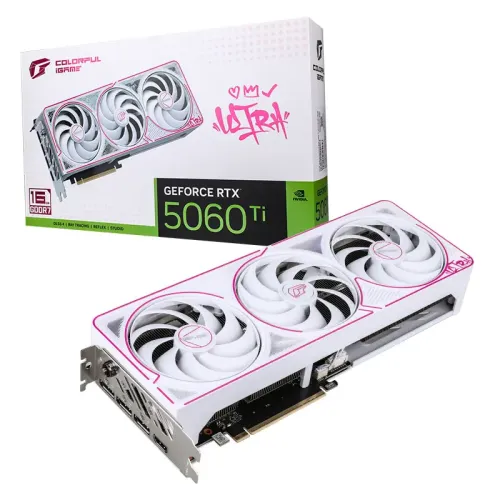 Colorful iGame GeForce RTX 5060 Ti Ultra W OC Graphics Card — 16GB-V GDDR7