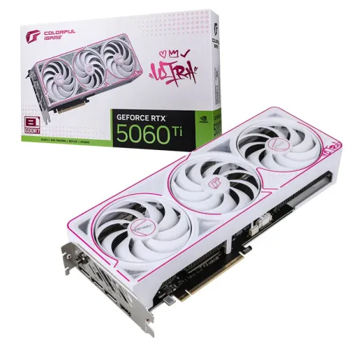 Colorful iGame GeForce RTX 5060 Ti Ultra W OC-V Graphics Card — 8GB GDDR7