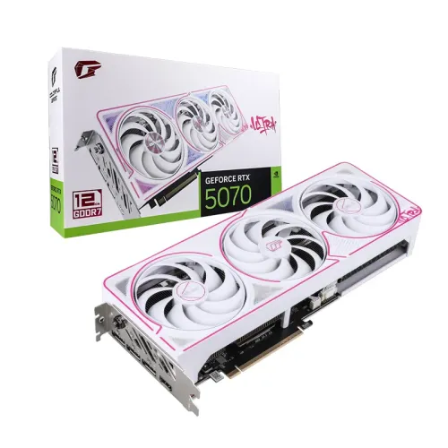 Colorful iGame GeForce RTX 5070 Ultra W OC Graphics Card — 12GB-V, GDDR7