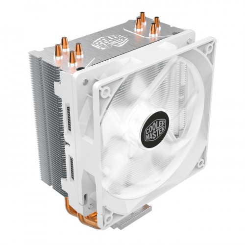 Cooler Master Hyper 212 CPU Air Cooler — White Edition, LED