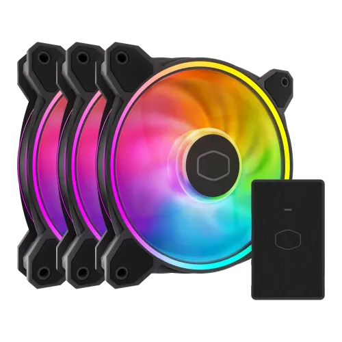 Cooler Master MasterFan MF120 HALO² Case Fan — 3 in 1