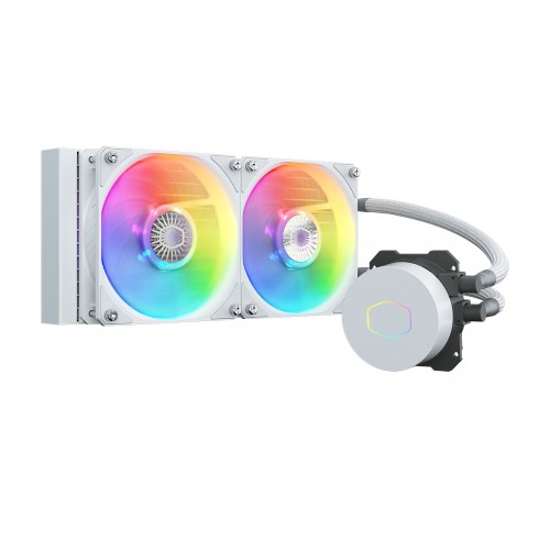 Cooler Master MasterLiquid ML240L V2 ARGB CPU Liquid Cooler — White Edition