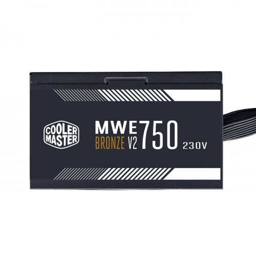 Cooler Master MWE 750W V2 Power Supply — Non-Modular, 80 Plus Bronze Certified