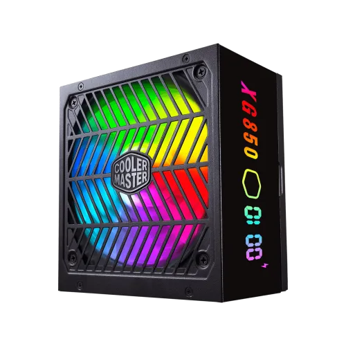 Cooler Master XG850 Plus Platinum Power Supply with Digital Options — 850W, Full Modular, ARGB