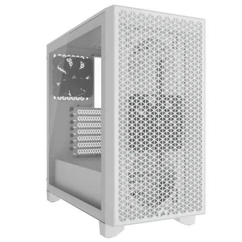 Corsair 3000D AIRFLOW Mid-Tower Casing — ATX, White