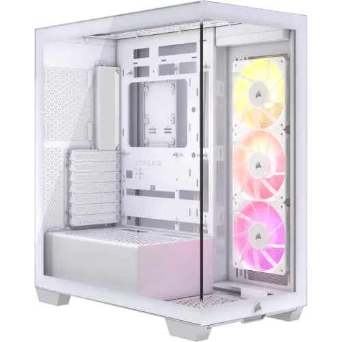 Corsair 3500X Mid-Tower Casing — ARGB, White