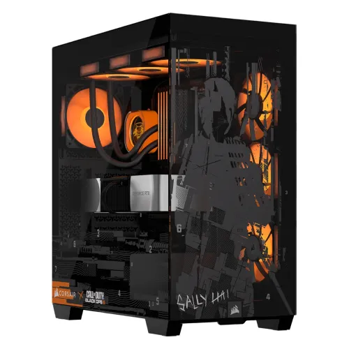 Corsair 3500X Call of Duty Black OPS 6 Edition Gaming Casing — E-ATX Mid Tower