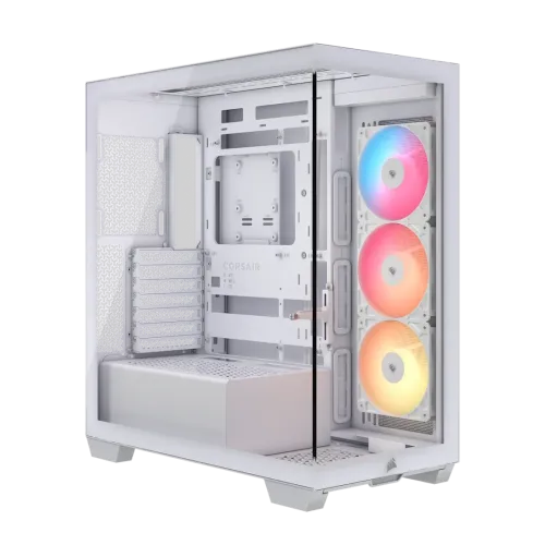 Corsair 3500X RS-R E-ATX Mid-Tower Casing — White, ARGB