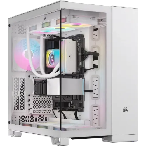Corsair 6500X Dual Chamber Mid-Tower Casing — White