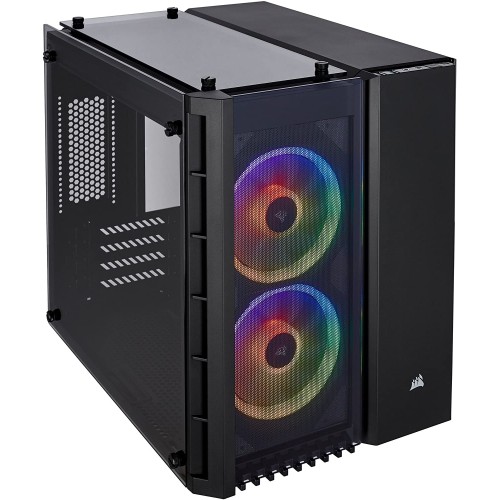 Corsair Crystal Series 280X RGB Tempered Glass PC Case — Micro ATX