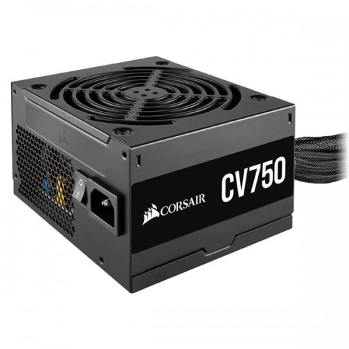 Corsair CV750 Power Supply — 750 Watt, 80 Plus Bronze Certified