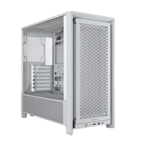 Corsair FRAME 4000D Mid-Tower ATX Gaming Casing White — Modular