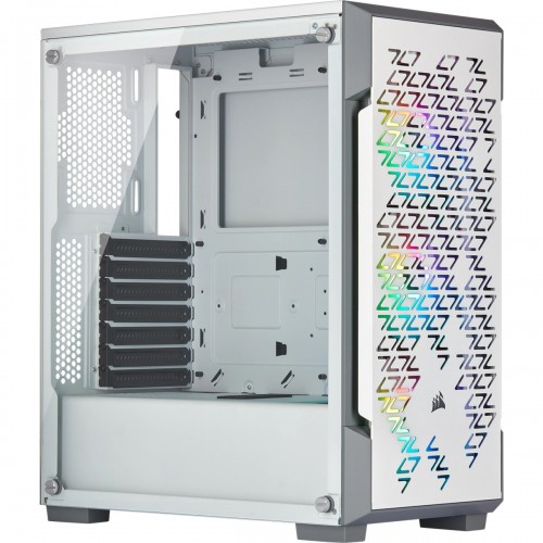 Corsair iCUE 220T RGB Airflow Mid-Tower Smart Casing — White